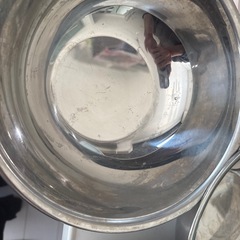 ステンレス製ボウル大、中4点セットの画像