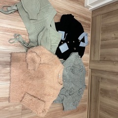 ニット、ワンピース
の画像