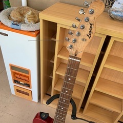 美原店Legend エレキギター テレキャスタータイプ キャンディアップルレッド　初心者用の画像