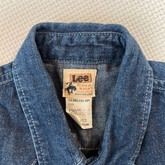Lee 120サイズ　デニムシャツの画像