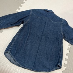 Lee 120サイズ　デニムシャツの画像