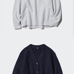 レディースM4点セット(ニット ワンピース パーカー)の画像