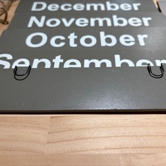 月の英語表記ものの画像