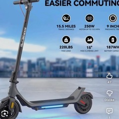 スクーター・MEGAWHEELS A6L MAX Electric Scooter　の画像