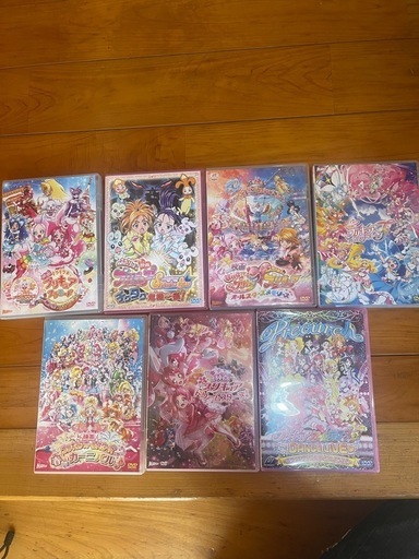 プリキュアDVD映画30枚＋7枚? オマケ2人はプリキュア
13枚
