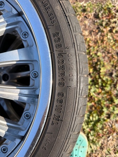 売約済 19インチアルミホイール weds マーベリック 315F