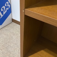 木製本棚　カラーボックス　大きさ90×30×72の画像