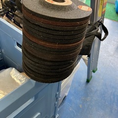 グラインダー用　研削砥石　未使用？　125ｘ22ｍｍ　18枚の画像