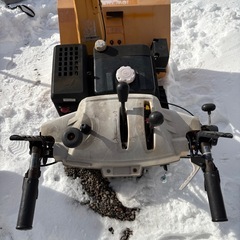 決まりました。【ジャンク】ハイガー産業 除雪機の画像