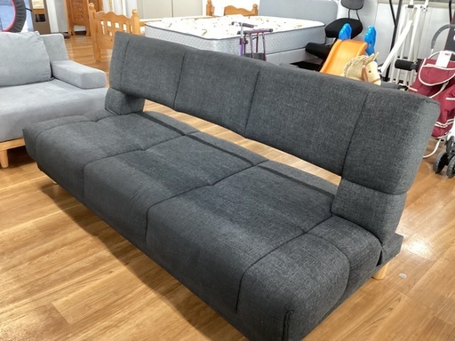 四人掛けソファベッド【町田市再生家具】　253171