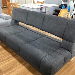 四人掛けソファベッド【町田市再生家具】　253171の画像