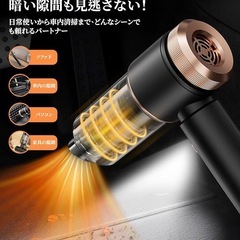 【新品未使用】ハンディクリーナー 車用 掃除機 ハンディ掃除機 25000PA Type-Cの画像