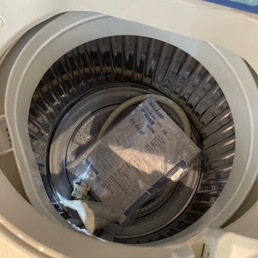 配送可【シャープ】6K洗濯機★2022年製　分解クリーニング済み/6ヶ月保証付き【管理番号0130】野 