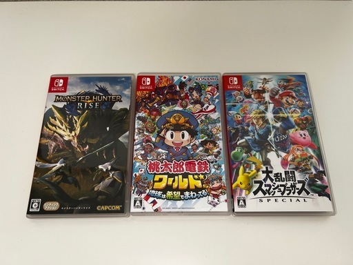 Switchソフト3本セット
