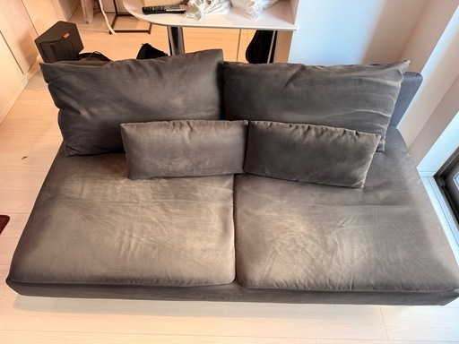 IKEA ソーデルハムン 3人掛けソファ（グレー） (kyon) 錦糸町のソファ