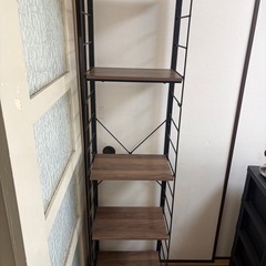 ニトリ　突っ張り　棚の画像