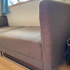 無料　 ソファ2掛けの画像