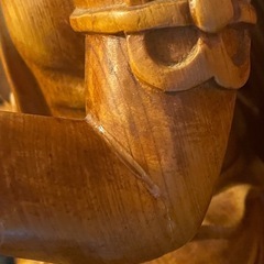 不動明王　仏像　木彫の画像