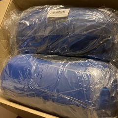 新品未使用｜寝袋 2つセット（アイマスク付き）の画像