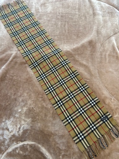 バーバリーズBurberrysマフラー ストール ショール スカーフブラウン茶色ベージュ ノバチェック WOOLウール毛100％イングランド製 イギリス製 英国製レディース女性用、婦人 ウィメンズwomenメンズmen男性用、紳士 ユニセックス男女兼用