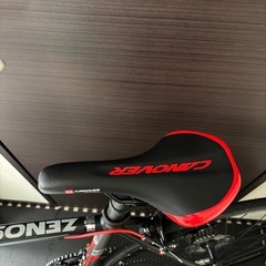 ライト付き カノーバーロードバイク  シマノ 16段変速の画像