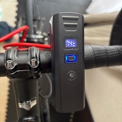 ライト付き カノーバーロードバイク  シマノ 16段変速の画像