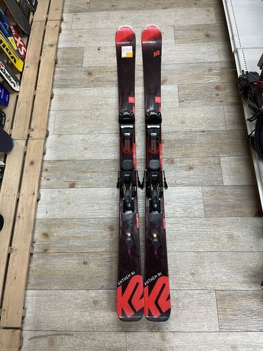 カービングスキー　K2　160cm　程度Ｂ　ANTHEM　80