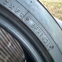 (基本引き取りで)ハイエース18インチ中古タイヤ　TOYOH20車検対応の画像