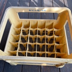 昭和レトロ　キリンレモン　瓶ケースの画像