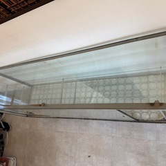 ガラスケース(ショーケース)アンティークの画像