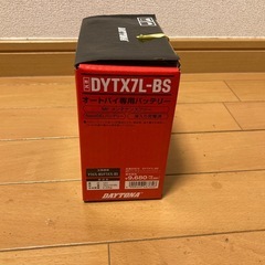 DYTX7L-BS　バイクバッテリー の画像