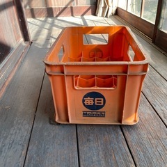 毎日 瓶ケース 昭和レトロの画像