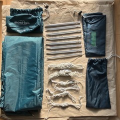 【美品セット】モンベル ミニタープHX + DOD ポールの画像