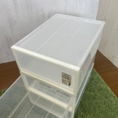 【リユース☆エコちょっぷ】無印良品　小　収納ケース1個の画像