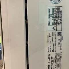 エアコン　200V 　Panasonic ２０２０年製の画像