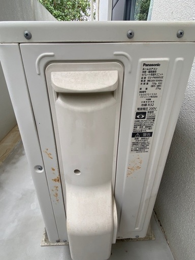 エアコン　200V 　Panasonic ２０２０年製