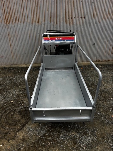 ヤンマー　クローラ運搬車　MCG95　4力馬　歩行型　積載量250kg　手動ダンプ　動作確認済み！