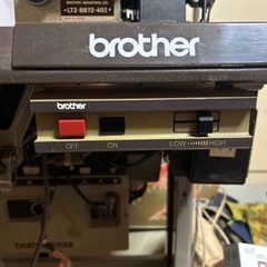 brother LT2-B872-403 -100v 直接引き取りのみ の画像