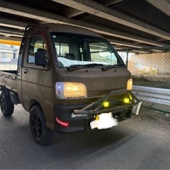 ハイゼットジャンボ　リフトアップ　4wd  エアコン　パワステの画像