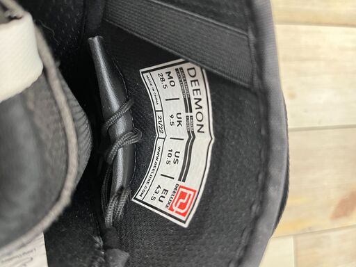 スノーボードブーツ　DEELUXE　SIZE28.5cm　ブラック　DEEMON　21-22