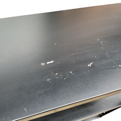 スチール製 3段ラック ブラックの画像