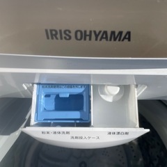 美品IRIS OHYAMA 洗濯機 2021年5kgの画像