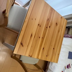 【有料】IKEA 机＆椅子セット／引き取り限定（枚方市）の画像