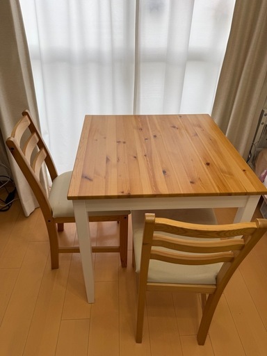 有料】IKEA 机＆椅子セット／引き取り限定（枚方市） (松田記奈