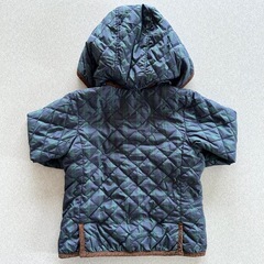 サイズ90 / ミキハウス キルティングコートの画像