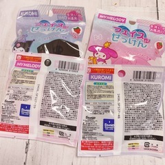 新品　サンリオ　マイメロ　クロミ　フェイス型　せっけん　の画像