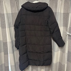 ビームスハート レディース 中綿 ロングコート ダークブラウン Mの画像