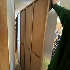 大型　本棚（180×118）書斎の画像