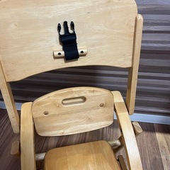 大和屋 yamatoya木製 ローチェア ベビーチェア 椅子 折りたたみの画像