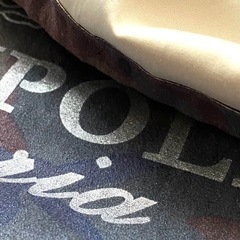 【新品未使用】【非売品】 人気ブランド「GALLIPOLI camiceria」 迷彩柄巾着袋2枚セットの画像